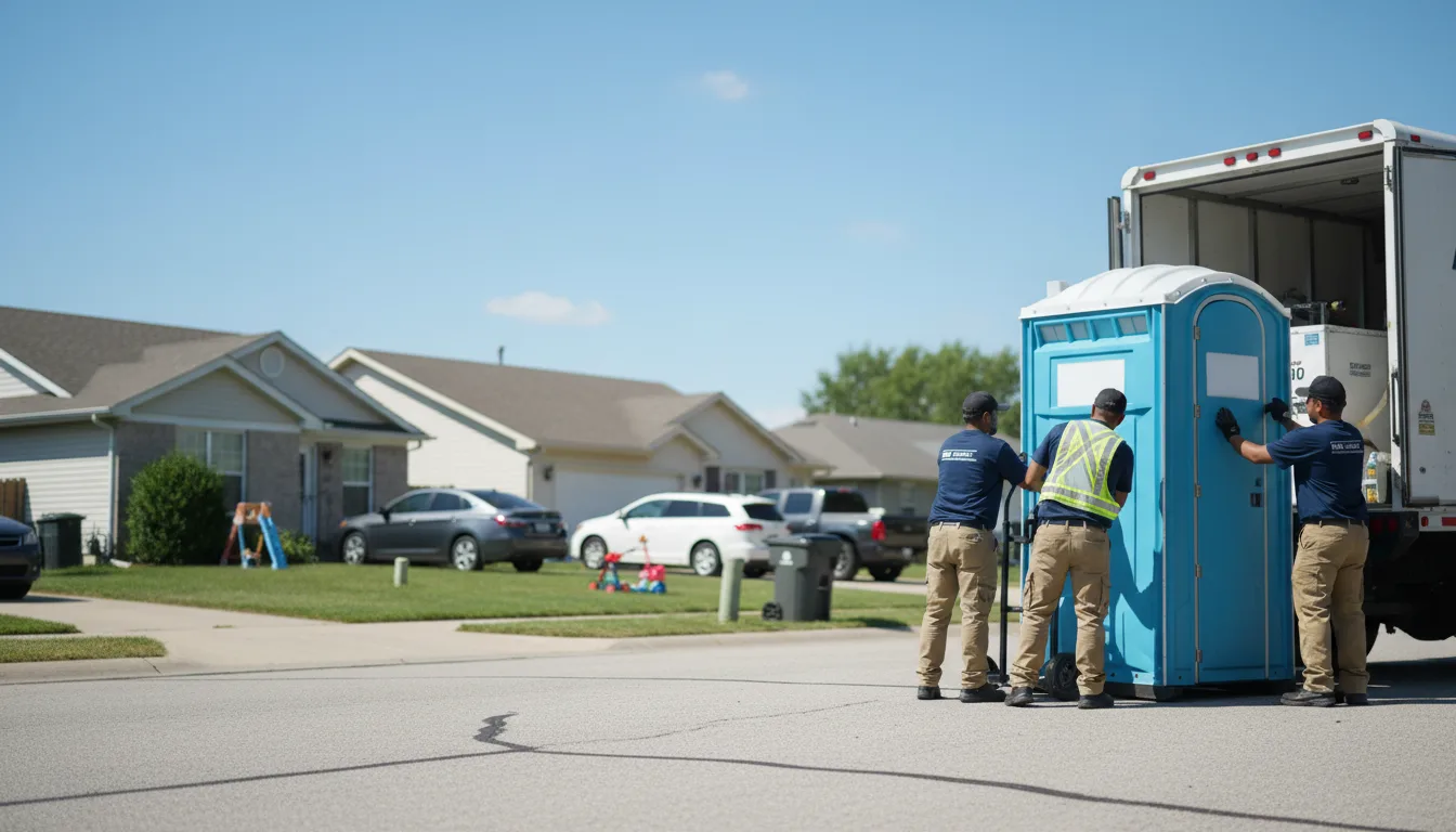 Standard Porta Potty Rentals in Warren, IL near me